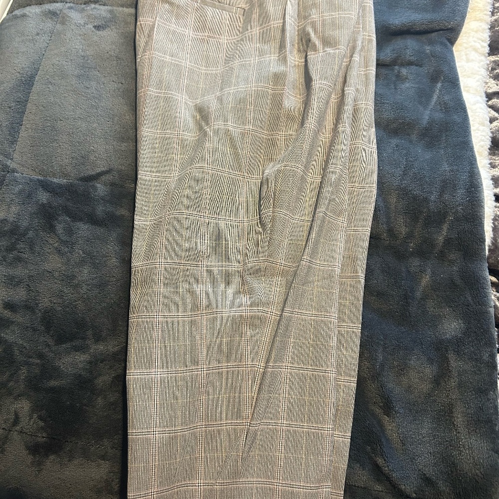 Express Editor Women's Slim Fit Stripe Pants